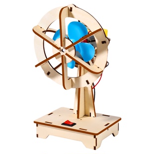 科学小实验套装摇头电风扇儿童玩具学生科技发明制作diy手工材料