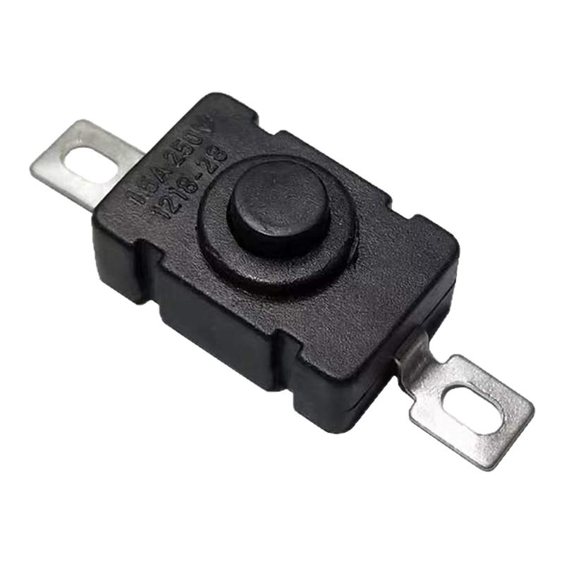 2脚带锁按压自锁开关1.5A250V