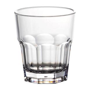 亚克力杯子商用耐高温PC塑料水杯透明自助餐厅茶杯果汁饮料啤酒杯