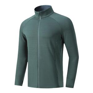 秋冬跑步外套弹力拉链卫衣训练长袖户外健身运动休闲防风保暖开衫