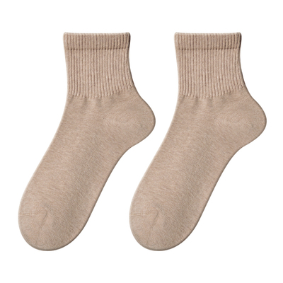 100%棉袜子女2025新款爆款短筒袜