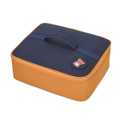 扁平饭盒袋子手提包小学生保温