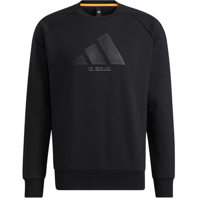 阿迪达斯男运动宽松卫衣套头衫