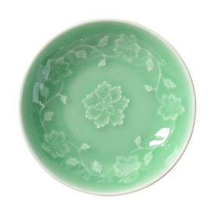 陶瓷碟子家用高级感醋碟调味碟蘸料碟创意中式放小菜盘子青瓷餐具