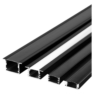 线形灯专用铝槽led线条灯明装U型卡槽灯槽嵌入式暗装铝合金灯带槽