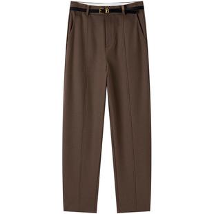 太平鸟冬季品质简约时尚哈伦裤休闲裤阔腿裤A1GBD4469