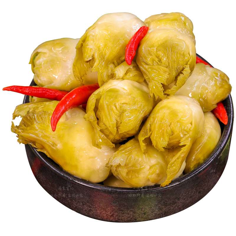 鲜泡儿菜爽脆可口酸辣开胃解腻香
