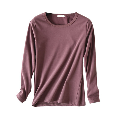 女士纯棉T恤打底秋衣上衣