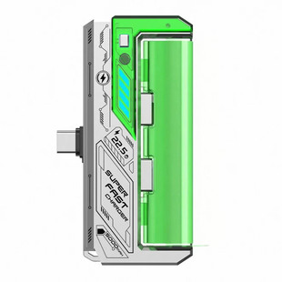 可拆卸弹夹胶囊3C认证移动电源5000mAh大容量可换电池双头快充分离式户外小巧便携式迷你21700电池高端充电宝