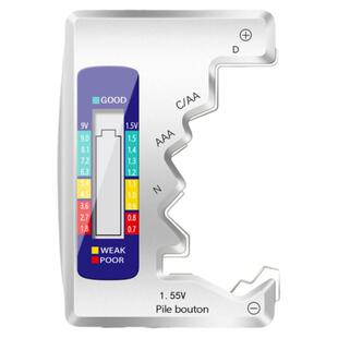 ANENG电池电量测试仪电池电压测量显示器测电检测器数显通用电池