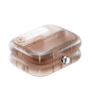 便携式小药盒分装随身迷你药片药品分装盒一周七天急救密封收纳盒