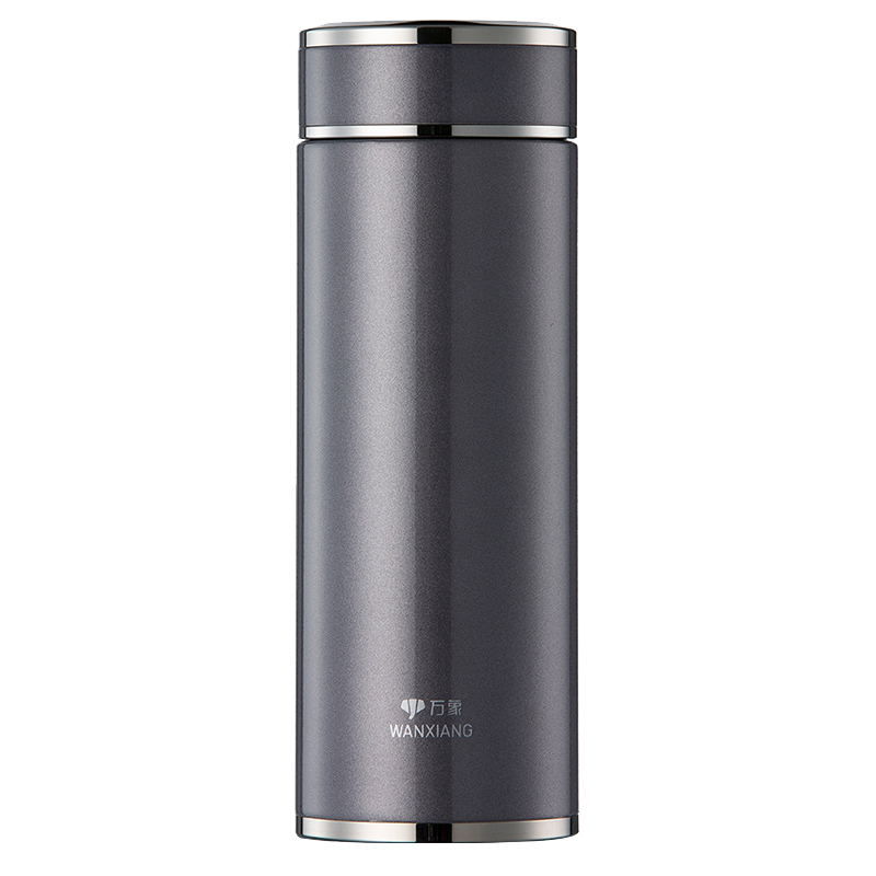 万象保温杯新品316不锈钢商务简约随手泡茶水杯男女大容量杯H86L