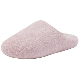 热风平底毛毛鞋女鞋2025年冬季新款时尚家居鞋舒适短毛绒包头拖鞋