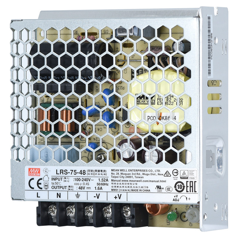 台湾明纬LRS-75-48开关电源1.6A