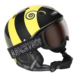Luckyboo滑雪头盔儿童轻质双单板头盔滑雪运动护具装备安全雪盔