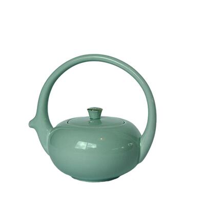荷风细雨茶具套组陶瓷一壶四杯