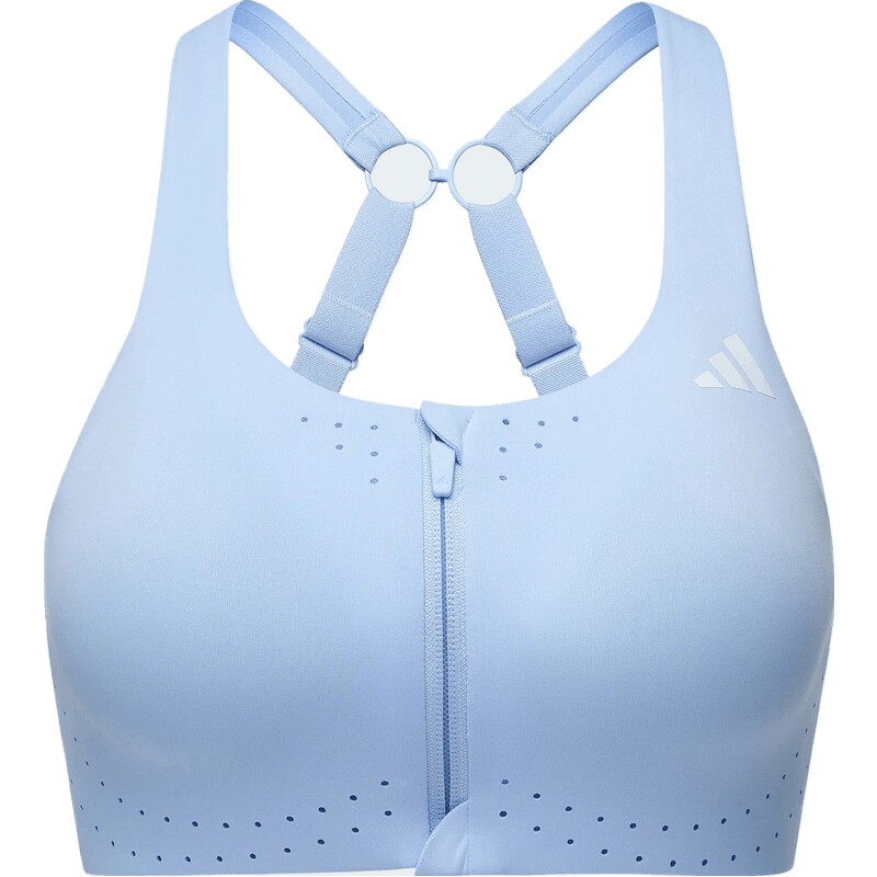 adidas阿迪达斯女子前置拉链运动健身训练休闲内衣KQ5235