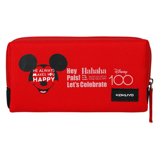 【迪士尼喜笑欢颜】KOKUYO国誉笔袋NEMU-NEMU收纳包大容量文具盒女卡通铅笔盒初高中学生用日系高颜值