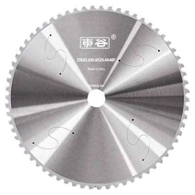 东谷冷切锯片10寸14寸金属冷切锯片切割片手持冷切片钢筋切铁锯片