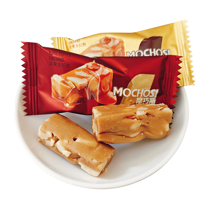麦德好摩巧斯坚果果仁太妃脆花生酥脆硬糖喜糖婚庆网红休闲零食
