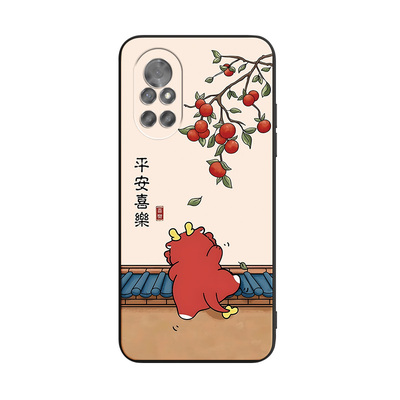 彩绘适用于荣耀V40轻奢版手机壳