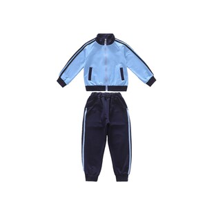 小学生校服套装春秋装儿童班服英伦学院风三件套天蓝色幼儿园园服