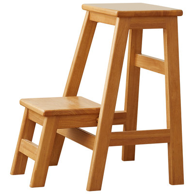 可折叠梯凳全实木结构稳固
