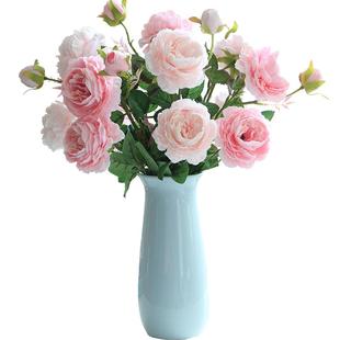 小清新陶瓷北欧花瓶现代简约干花鲜花客厅餐桌家居瓷器装饰品摆件