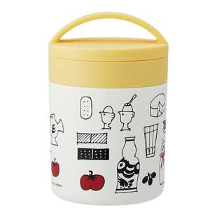 日本直邮Skater卡通保温儿童辅食罐饭桶便携保温保冷饭盒粥汤杯30