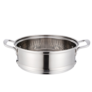 凹口笼屉加厚加高不锈钢蒸格蒸笼蒸屉20cm-34cm多用锅蒸锅笼包邮