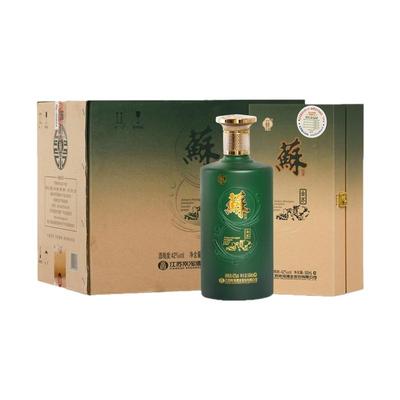 双沟 苏酒绵柔型42度金苏整箱500ml*4瓶浓香型白酒【百亿】