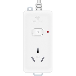 公牛16安无线大功率电热水器插座自接线不带线大孔16A空调排插板