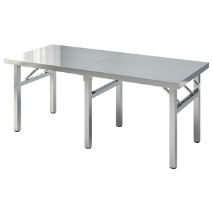 不锈钢折叠桌餐桌户外夜市大集摆摊简易野餐便携移动加厚烧烤桌子