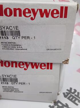 议价美国HoneywellHoneywell微型极限开关LSYAC1E现货20个原装全