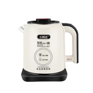 万利达正品304烧水壶家用耐用热水壶双层防烫大容量自动断电保温