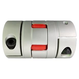 铝合金传动梅花联轴器变径连接小步进伺服电机丝杆连轴器套垫爪式