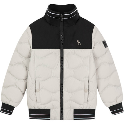 哈吉斯男童羽绒服防护保暖