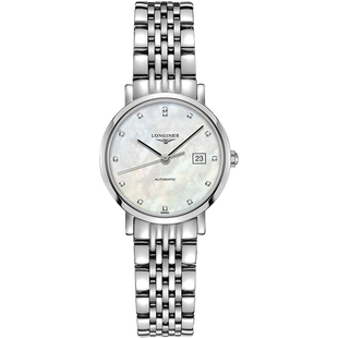 Longines浪琴 官方旗舰博雅系列女士机械表手表女腕表
