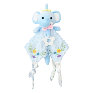 安抚玩偶象哄睡神器毛绒安抚巾婴儿可入口豆绒宝宝睡觉公仔6-12月