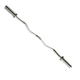 电镀杠铃杆举重杠铃杆子直杆1.2m小曲杆加粗杠铃杆环形奥杆举重杆