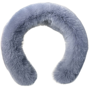 网红时尚真獭兔毛宽边发箍韩国可爱ins头箍少女甜美毛绒发卡发饰