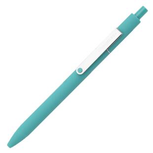 KACO MIDOT点途中性笔按动式0.5mm黑色笔芯ins冷淡风 学生书写刷题用办公文具用品商务金属笔夹签字笔