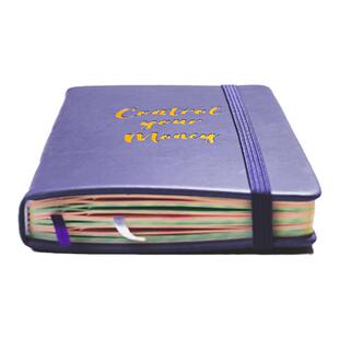 可爱韩国少女心记账本家庭理财笔记本流水账本明细账加厚彩印手帐懒人日常开支现金日记账本小随身A6手账本