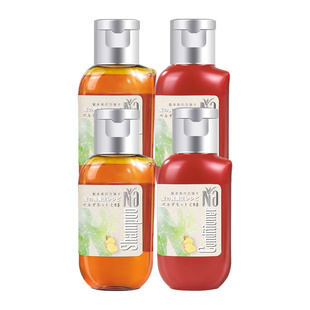 Na奈十八本香柠檬&生姜蓬松清洁洗发水护发素旅行套装小样50ml*4