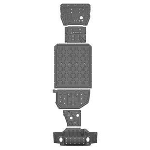 25款极氪9X底盘护板专用极氪9X电池护板电机线路板油箱车底防护板