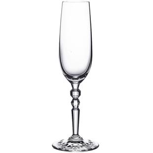 香槟杯高颜值高脚杯鸡尾酒白葡萄酒杯家用水晶杯子一对起泡酒杯子