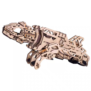 维修机械爪diy创意木制拼装模型3D立体可变形手工拼图穿戴式玩具