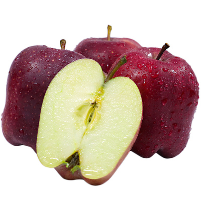 粉面甘肃天水花牛苹果辅食刮泥