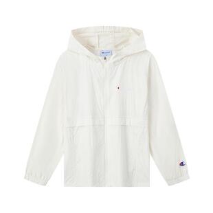 [UPF70+]Champion冠军男女青少年儿童户外轻薄透气连帽防晒服外套