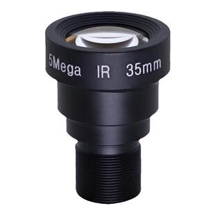 M12口工业镜头1/1.8寸S口镜头3.37mm定焦6-50mm转接C口相机低畸变